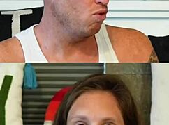 Caught with older woman in surprising moment