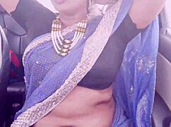Beautiful Indian Housewife Shares Romantic Moments With Car Driver In Telugu