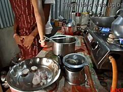 Cooked Up A Kitchen Room Anal Surprise With Servant