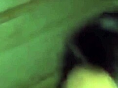 Neighbor Swallows Hot Cum After Pussy Piercing Orgasm