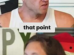 Caught with older woman in surprising moment