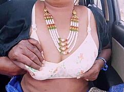 Beautiful Indian Housewife Shares Romantic Moments With Car Driver In Telugu