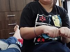 Pov Tu Hermanastra Te Enseña Un Truco De Magia Que Termina Con Tu Polla En Su Culo