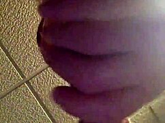 Jerking off my big fat cock