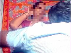 Indian Teacher Caught Kissing Student in Outdoor Homemade Scene, Bent Over Action