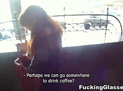 Rina Teen In Glasses Fucks On Stairway