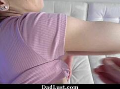 Stepdad Catches Girl After Party for Blowjob and Doggystyle 😏