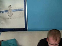 mellanie monroe takes a college load right in the living room with wet pussy fucking