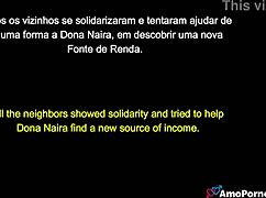 os vizinhos ajudaram dona naira com um blowjob ap�s o div�rcio, milf big ass
