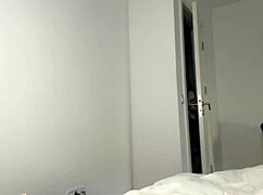 hey, caught stepmom with milky boobs sneaking around her bedroom last night