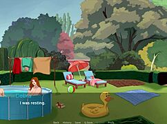 Busty Housemilf Shows Sexy Body and Gets Fucked Hard by Pool