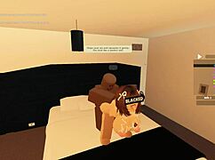 134 roblox porn blacked with riding, cute squirting, big black cock, tits, deepthroat, anal, blowjob, bent over, doggystyle