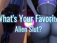 i love this alien compilation with blowjobs and big tits sex