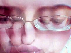 The nude goddess chick with lipstick and glasses makes you incredibly hot.