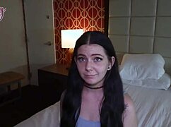Brunette Lily lets mature Seth Brogan cum in her ass after deepthroat and cunilingus!