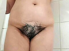 stepmom bathes after intense hardcore session