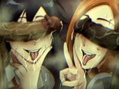 Blonde slut inoue orihime uses condom