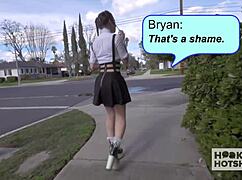 Face Blasted Babe Lucie Kline Licks Lollipop After WILD Fucking!