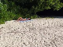 Girl Shocked By Pissing On Public Beach Babe Wet Pussy Outdoor Amateur Tits