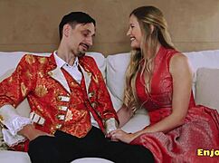 Blonde Cutie Craves Oral Action