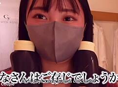 Valentine Madness: Japanese Wife Covered in Chocolate Rides Hard for Multiple Orgasms in Amateur POV