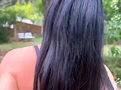 priscilla and ashley share a dick in stockings threesome