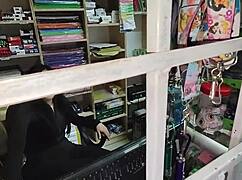 Girl Next Door Worshiping Ass Before Fucking And Cum In Mouth