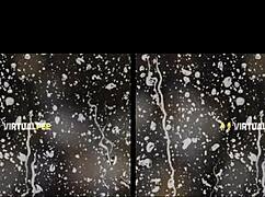 Virtual Reality Play With Dildo On Sofa.