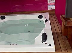 Big clit brunette takes pov cock outdoor!