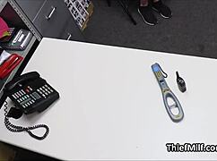 Lovely Tits Grabbed And Fucked By Mall Cop