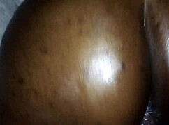 Big butt chocolate bbw on display