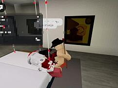 Foda Natalina Com Duas Mães Noel No Brookhaven - Roblox