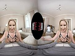 Latina Blonde Anal Striptease Adventure