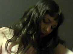 busty brunettes share passionate bath sex after date