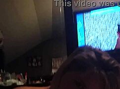 Giving A Handjob And Blowjob