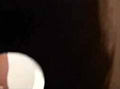 brunette lynn love gives big cock handjob