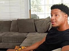 Sloppy Big Tits Threesome With Choking And Ball Licking In Lingerie