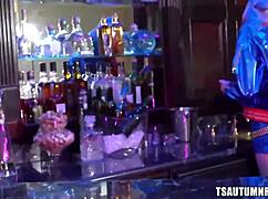 Blonde Leya Falcon Plays With Toys On Trans Cutie Autumn Rains