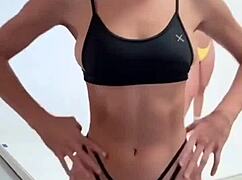 Boutinela In Black Bikini! Worship Her Ass!