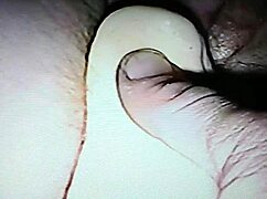 Mature Wife's Wet Pussy Fucked By Dildo Until Cum Runs Out.