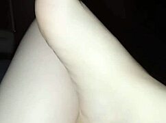 Feel my barefoot slut feet in the dark!