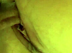 horny italian brunette masturbates pussy while watching cock