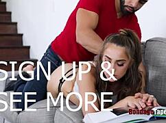 sofie reyez signs submissive contract for bondage