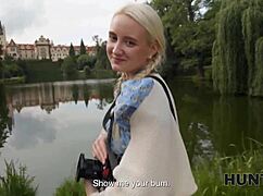 hunt4k hunter found young 18+ tight pussy park fucked roughly