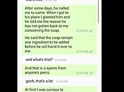 Sharing homemade hot gist with my bestie casually