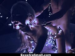 Petite Nymph Emma Hix Fucked By Huge Cock