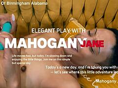 Million dollar pussy masturbated solo in lesbian fantasy