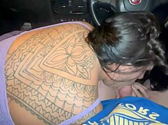 Blowjob while driving gets ticket!