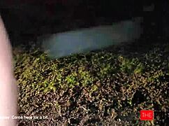 I, the farmer, find a thick sexy latina roaming at night