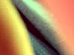 Big Ass Mexican Woman In Jeans At The Tianguis Market